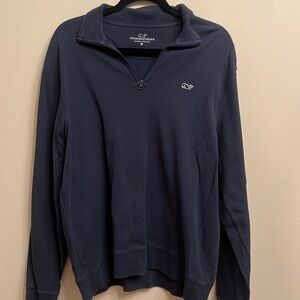 Vineyard Vines mens 3/4 zip sweatshirt